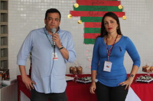 Clima de Natal invadiu Hospital Mestre Vitalino na última sexta (22)