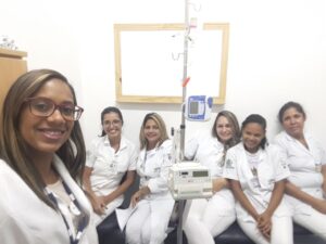 Profissionais da UPA do Ibura passam por treinamento sobre bomba de infusão