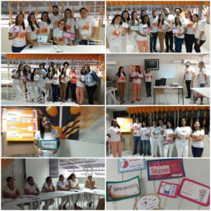 Equipe passa por treinamento sobre Sepse