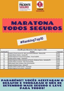 Hospital Mestre Vitalino ficou em 2º lugar geral na Maratona Todos Seguros