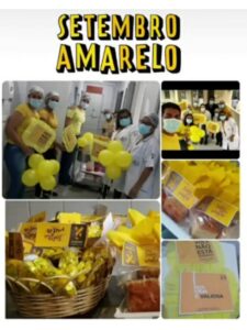 HJMO faz ação de apoio ao Setembro Amarelo