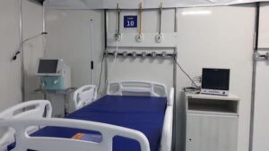 Hospital de Campanha de Caruaru ganha mais 10 leitos de UTI