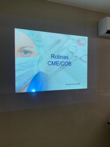 Equipe de enfermagem da maternidade do HTRI passa por treinamento