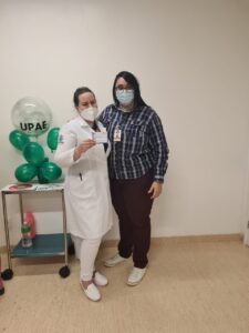 UPAE inicia imunização de seus profissionais