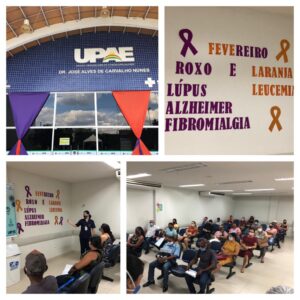 UPAE realiza o Fevereiro Roxo e Laranja