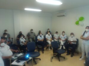 CCIH da UPAE realiza dinâmica com equipe