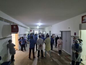 Momento de fé no HREC