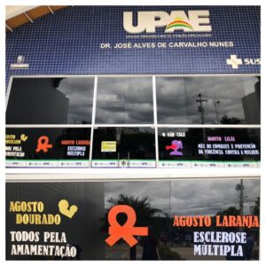 UPAE realiza ações voltadas para as campanhas do mês de agosto