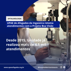 UPAE de Afogados da Ingazeira retoma Projeto Boa Visão