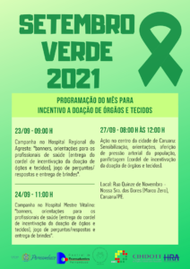 HMV promove ações em celebração ao Setembro Verde