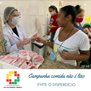 Campanha diz não ao desperdício