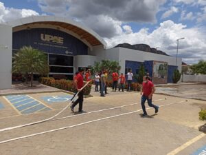 UPAE faz treinamento para brigada de incêndio