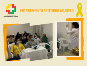 HRRBC realiza encerramento do Setembro Amarelo