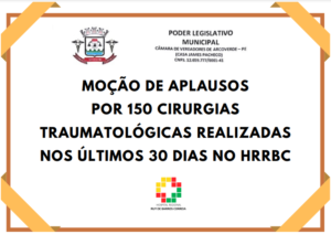 HRRBC recebe Voto de Aplausos