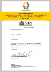 Hospital recebe voto de aplausos