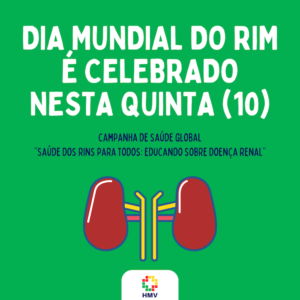 Dia Mundial do Rim é celebrado nesta quinta (10)