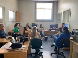 Equipe passa por treinamento sobre LGPD