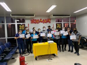 UPAE passa por treinamento da brigada de incêndio