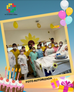 Aniversariantes do mês no HRRBC