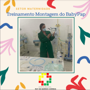 Profissionais são capacitados para o uso do BabyPap