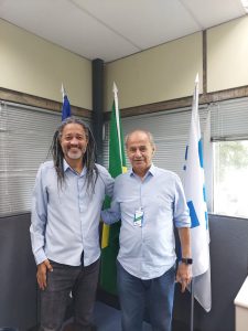 Dr. Gil Brasileiro visita superintendente do Ministério da Saúde em Pernambuco