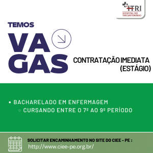 HTRI inicia seleção de estagiários