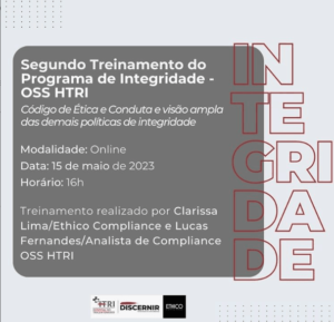 OSS realiza segundo treinamento de integridade