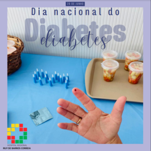 HRRBC realiza ação para o Dia Mundial do Diabetes
