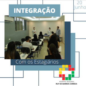 Novos estagiários participam de integração