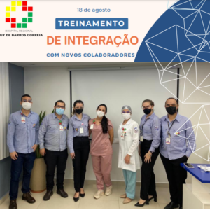 HRRBC realiza treinamento de integração com novos colaboradores