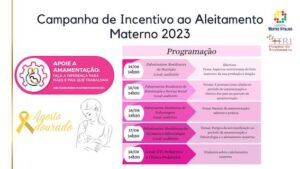HMV promove semana de incentivo ao aleitamento materno