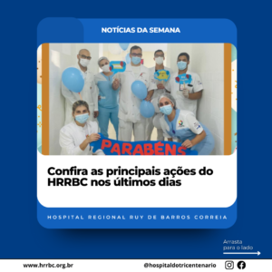 Confira as ações do HRRBC