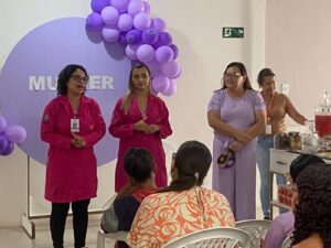 Hospital Regional de Arcoverde realiza ação especial para pacientes da maternidade no Mês da Mulher